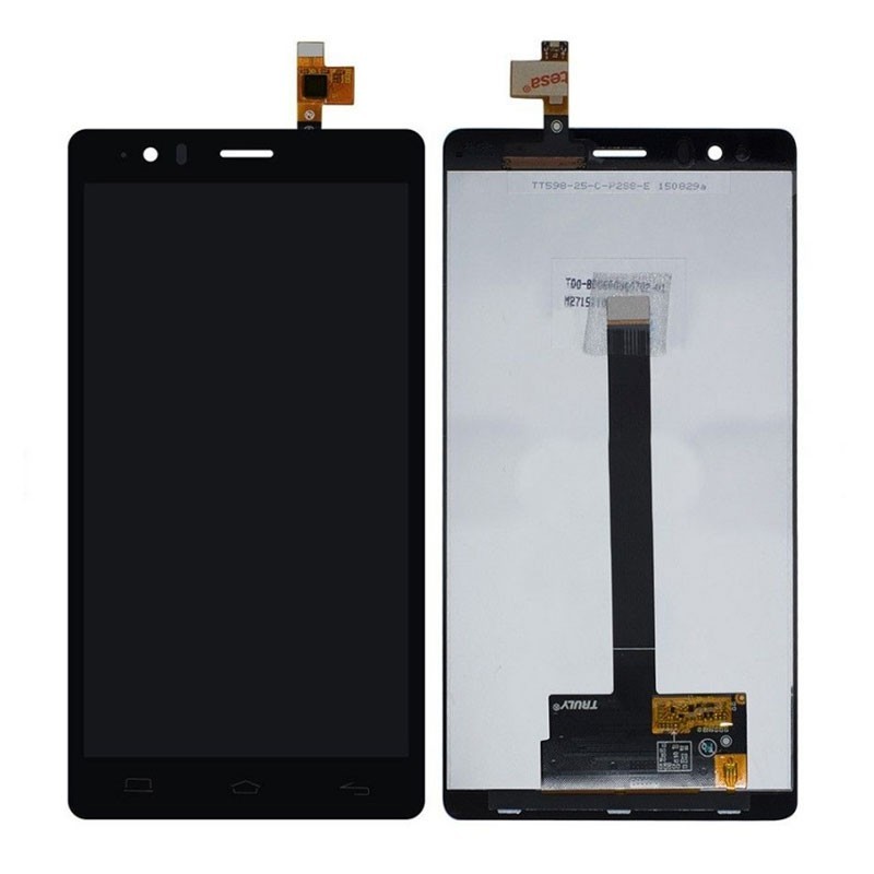 Pantalla completa sin marco bq Aquaris E6 negra