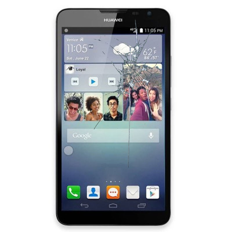 Pantalla completa Huawei Ascend G7 NEGRA
