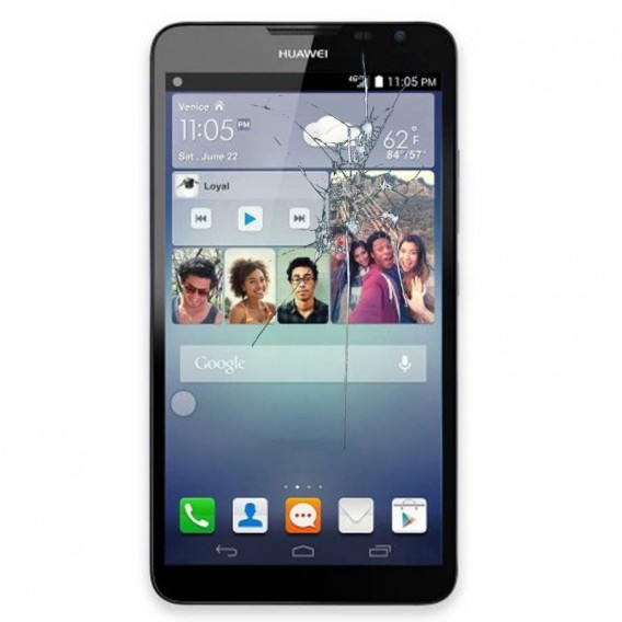 Pantalla completa Huawei Ascend G7 NEGRA