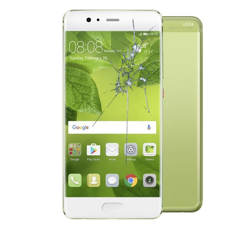 Reparaçao Ecrã com marco Huawei P10
