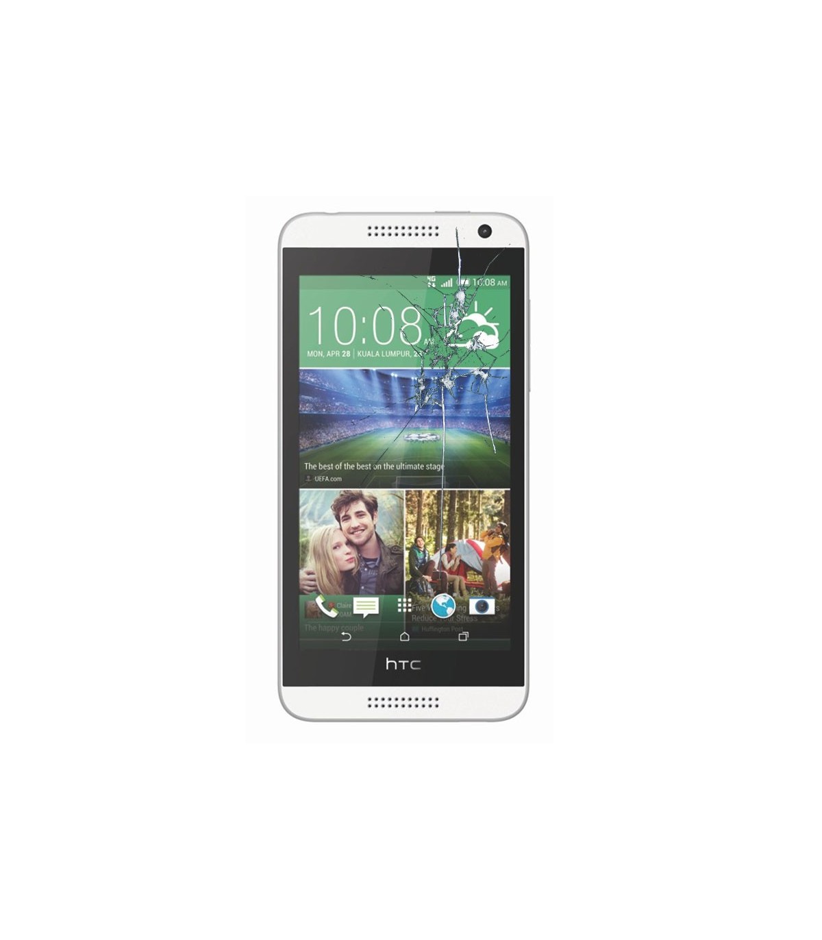 Reparacion pantalla HTC Desire 610 NEGRA