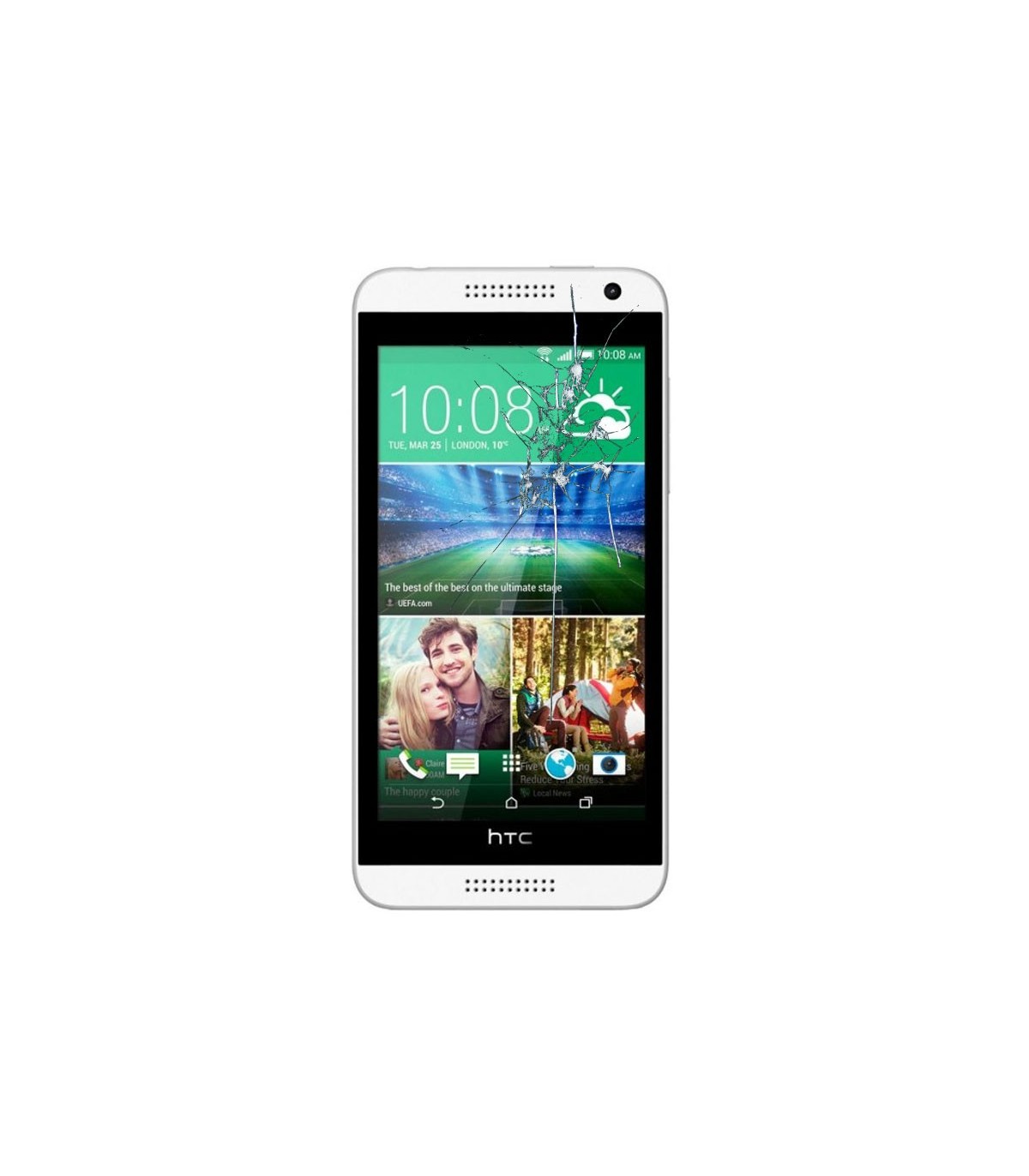 Reparacion pantalla HTC Desire 700 NEGRA