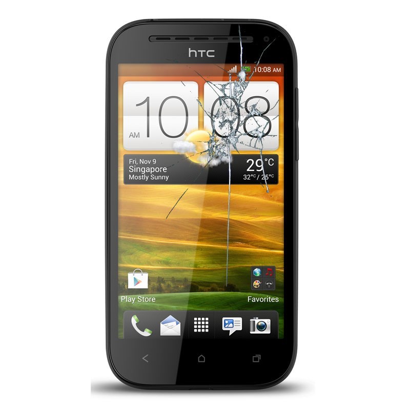 Reparacion pantalla HTC ONE SV C525E NEGRA