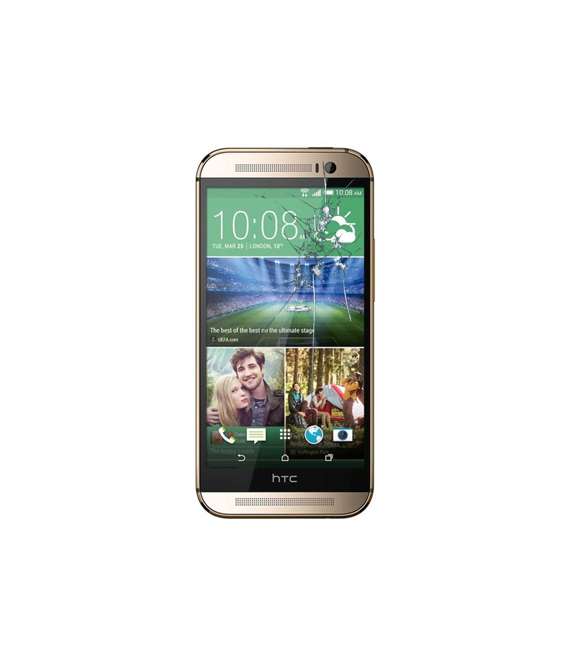 Reparacion pantalla HTC ONE M8 NEGRA