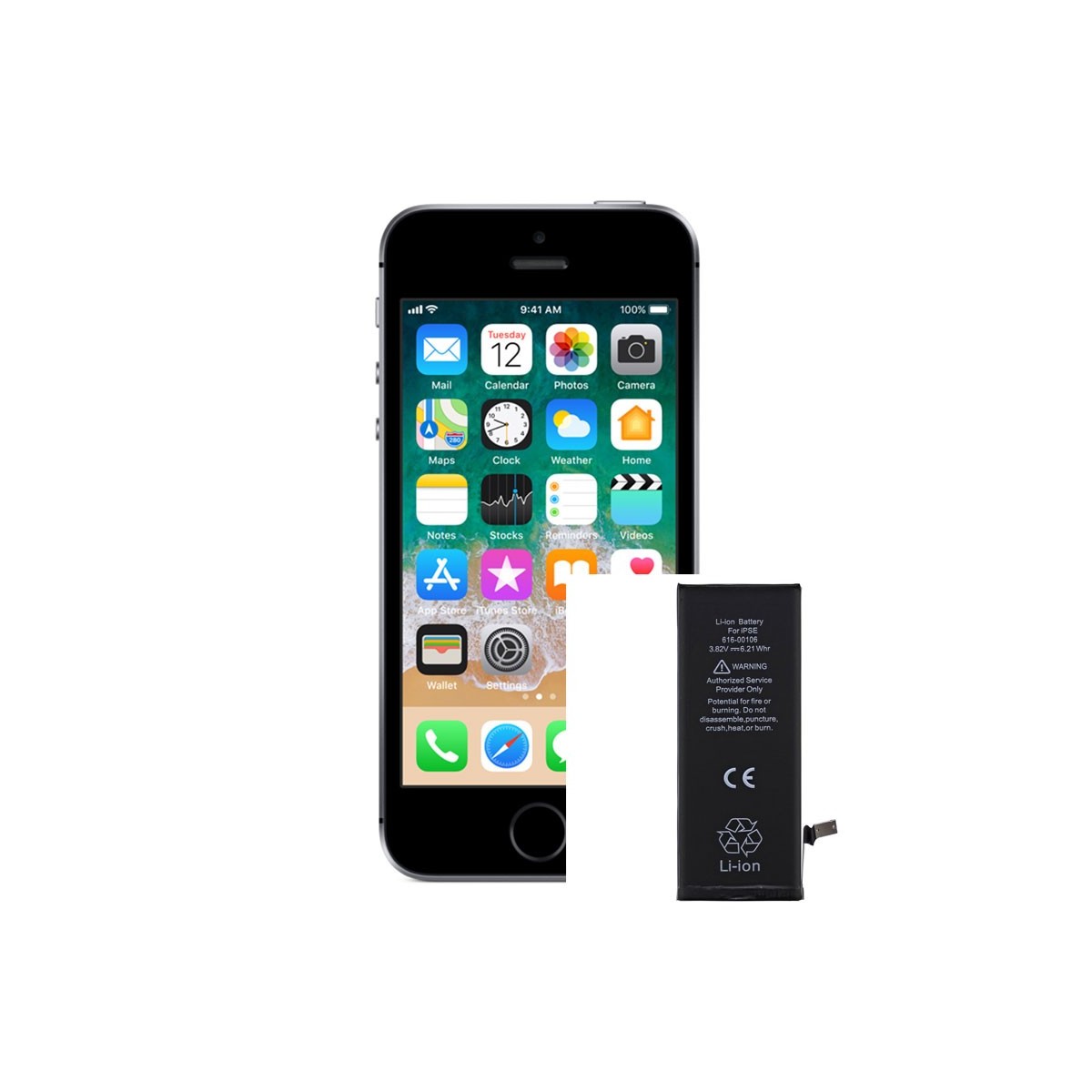 Sustitucion bateria iPhone 5SE