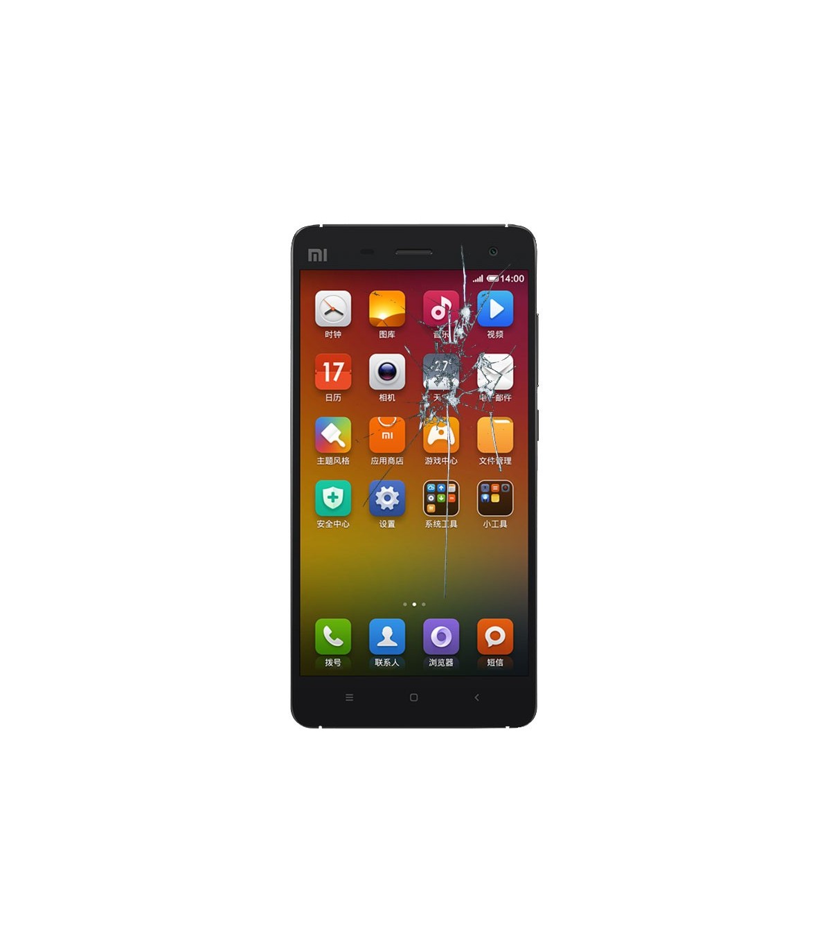 Reparacion pantalla XIAOMI MI 4I NEGRA