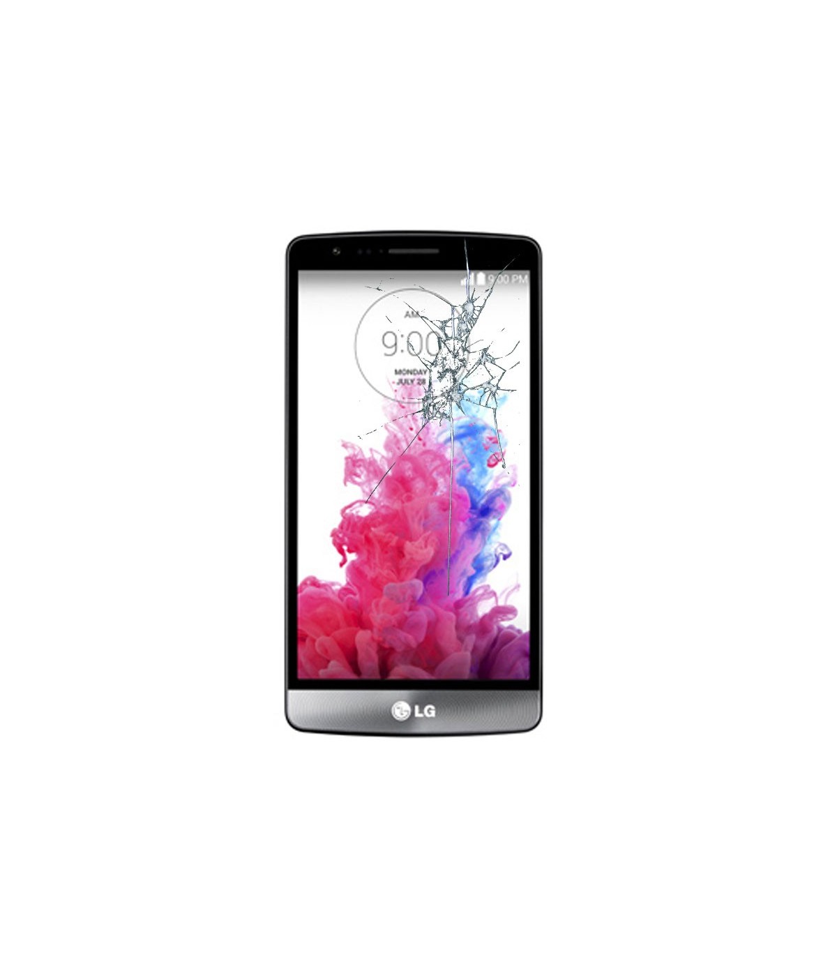Reparacion pantalla LG OPTIMUS G3 D855 sem marco