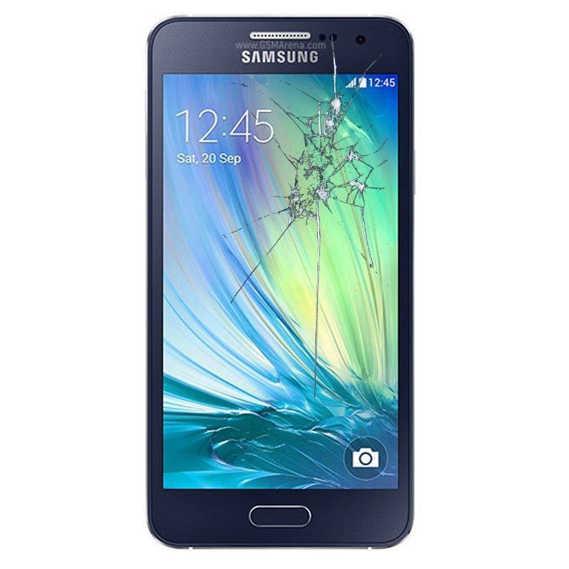 Reparacao Ecrã completa Samsung Galaxy A3 A300F Branca
