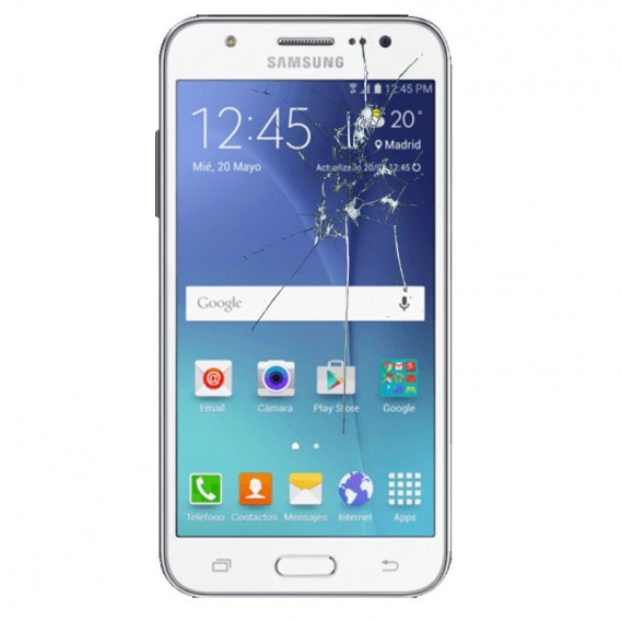 Reparacion Ecrã completa samsung galaxy J5 BLANCA ORIGINAL