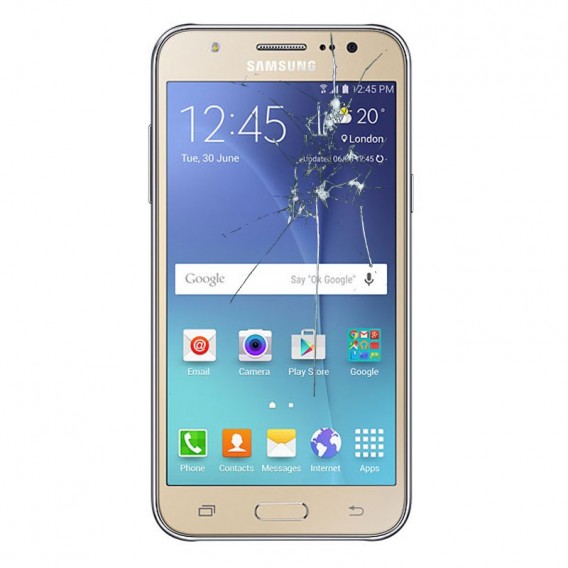 Reparacion pantalla Original Samsung J5 DORADA