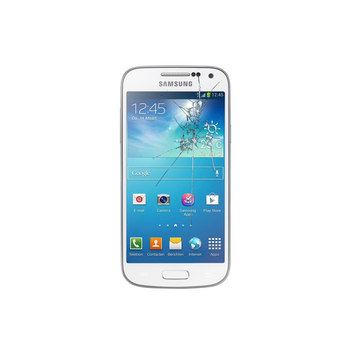 Reparaçao Ecrã Original Samsung S4 MINI i9190/i9195 BLANCA