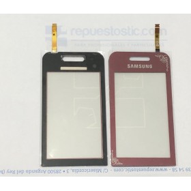 Samsung S5230 digitalizador ventana, ecrã tactil, ventana LCD cor BLANCO