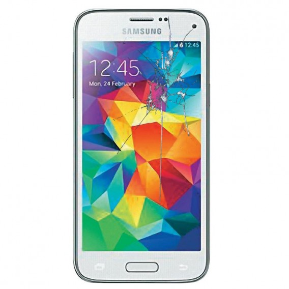 Reparaçao Ecrã Original Samsung S5 MINI G800F BLANCA