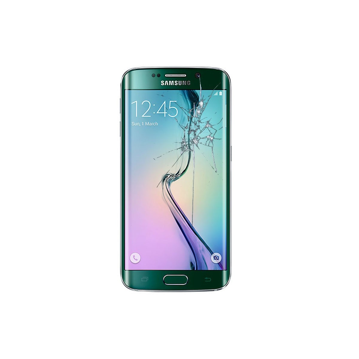 Reparaçao Ecrã Original Samsung S6 EDGE G925F VERDE