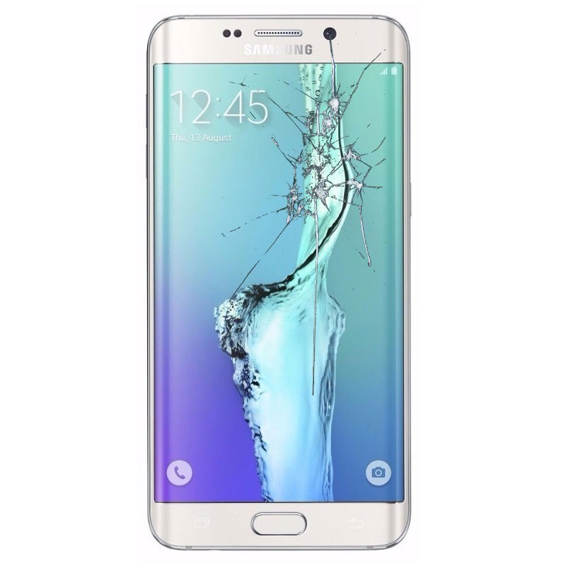Reparaçao Ecrã Original Samsung S6 EDGE G925F BLANCA