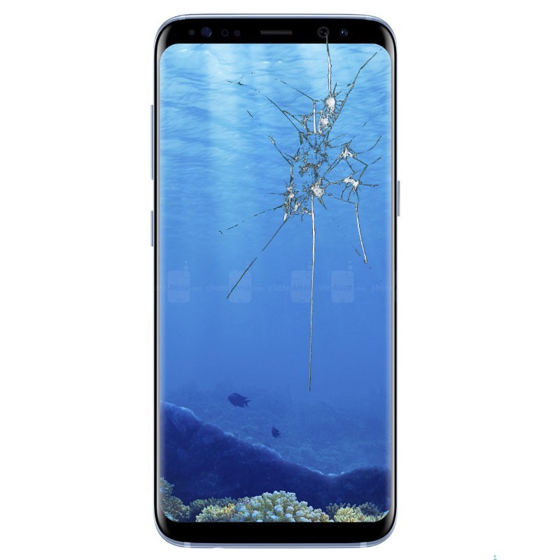 Reparaçao Ecrã (cristal) Samsung S8 G950F
