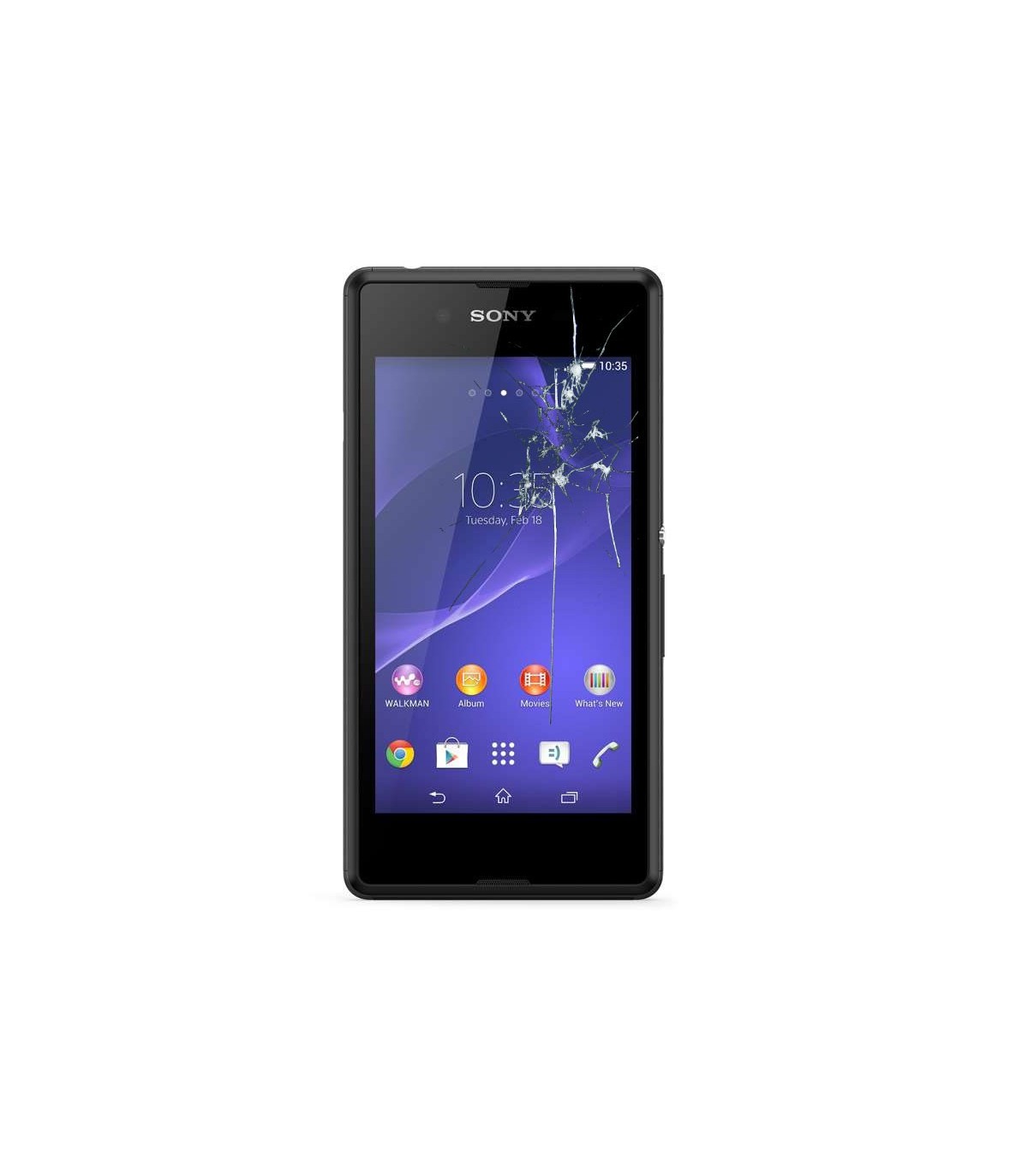 Reparacion pantalla Original SONY ERICCSON XPERIA E3 D2005 NEGRA