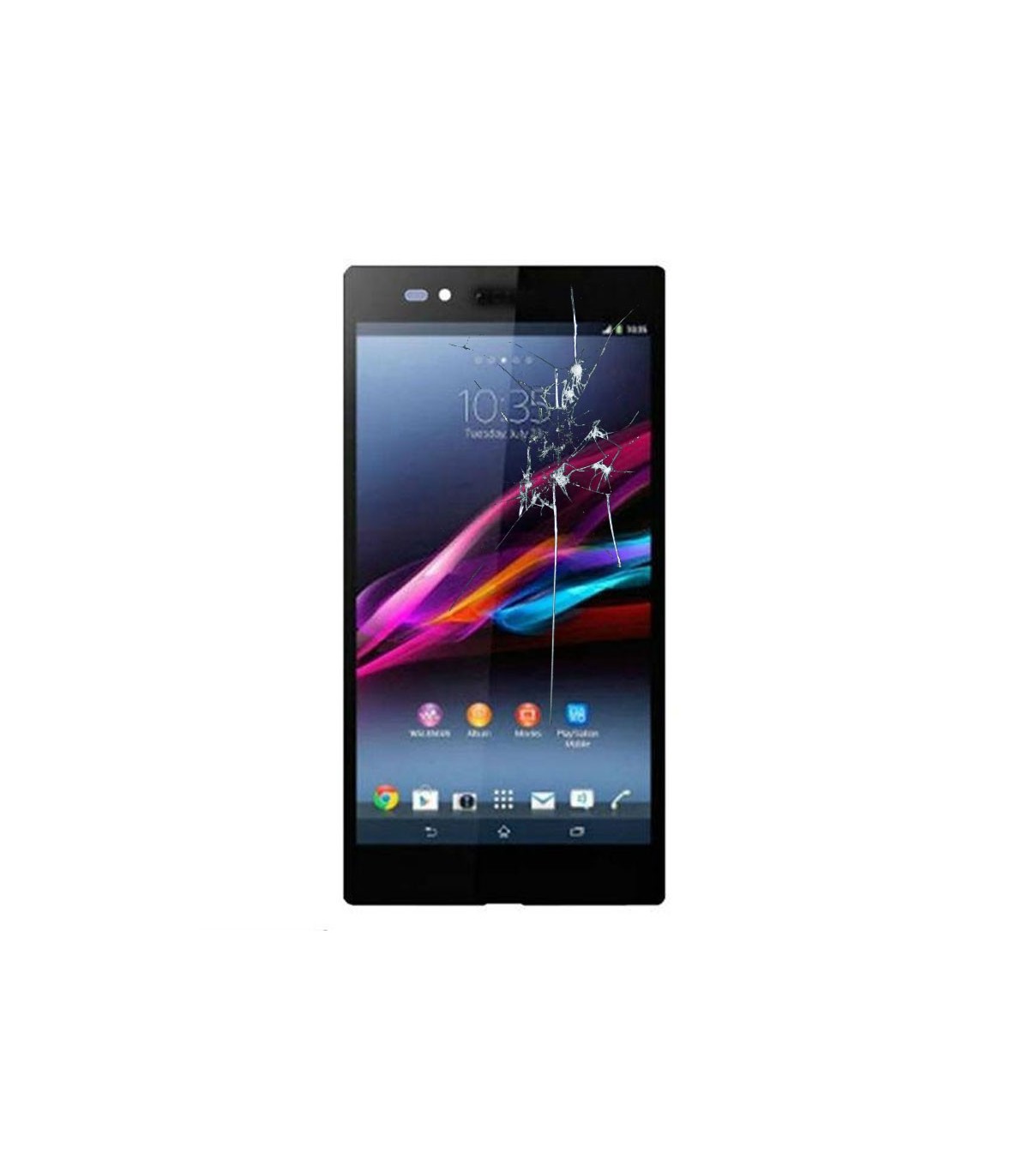 Reparacion pantalla Original SONY XPERIA Z ULTRA XL39H NEGRA