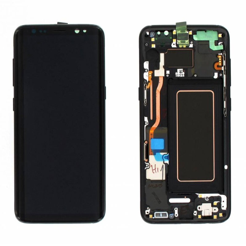 Pantalla LCD Display , Tactil con Marco Original para Samsung Galaxy S7 Edge SM-G935F - Oro