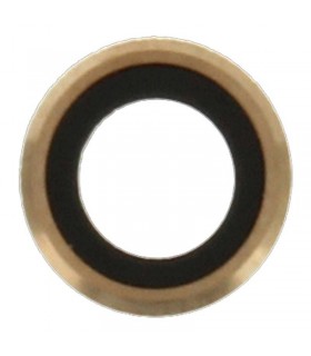 Lente da câmera traseira para Iphone 6, 6s Dourado