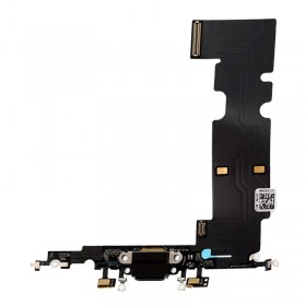 flex com conetor de carrega, micrófono para iPhone 8 Preto