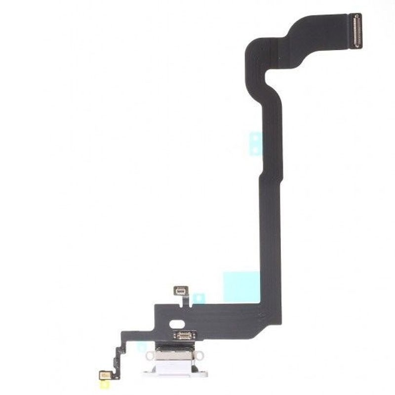 flex con conector de carga, micrófono para iPhone 8 Negro
