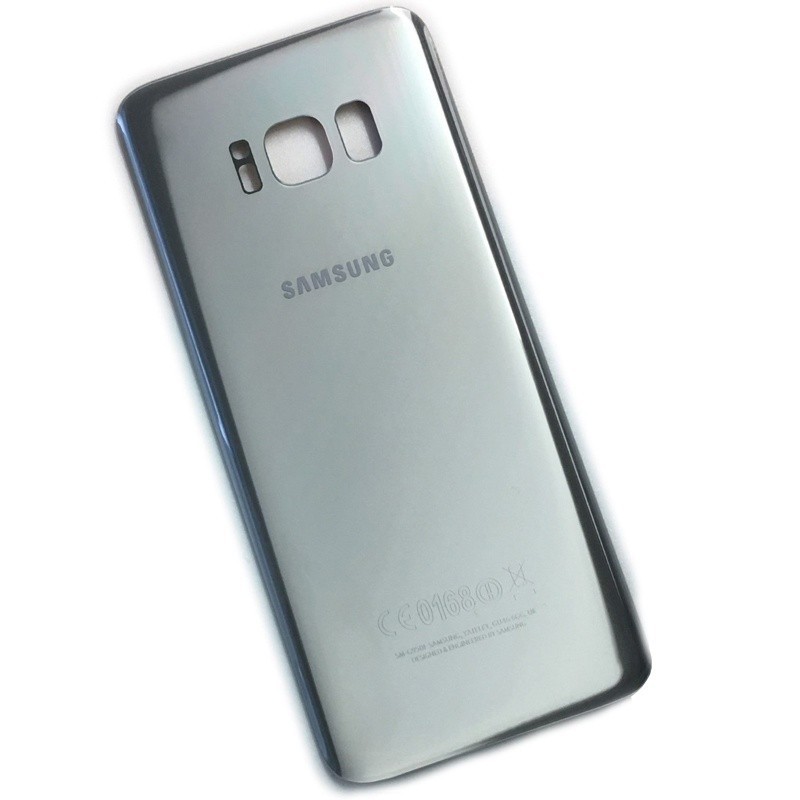 Tapa traseira para Samsung Galaxy S8 G950F em cor prata