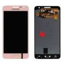 Ecrã original Samsung Galaxy A3 (2017), A320F rosa