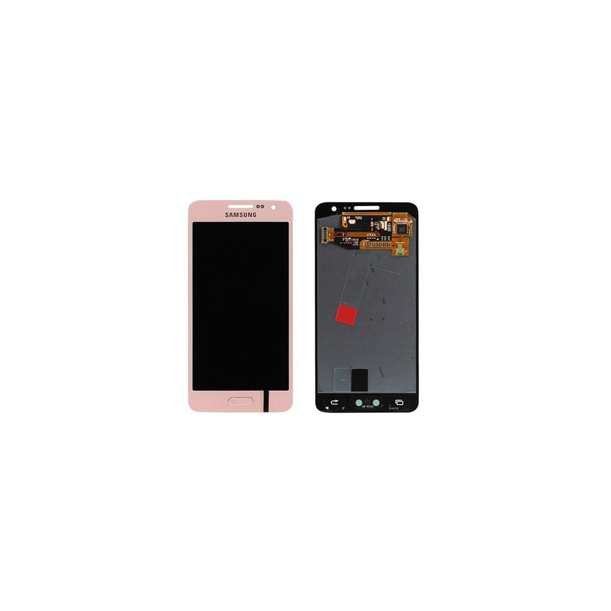 Pantalla original Samsung Galaxy A3 (2017), A320F rosa