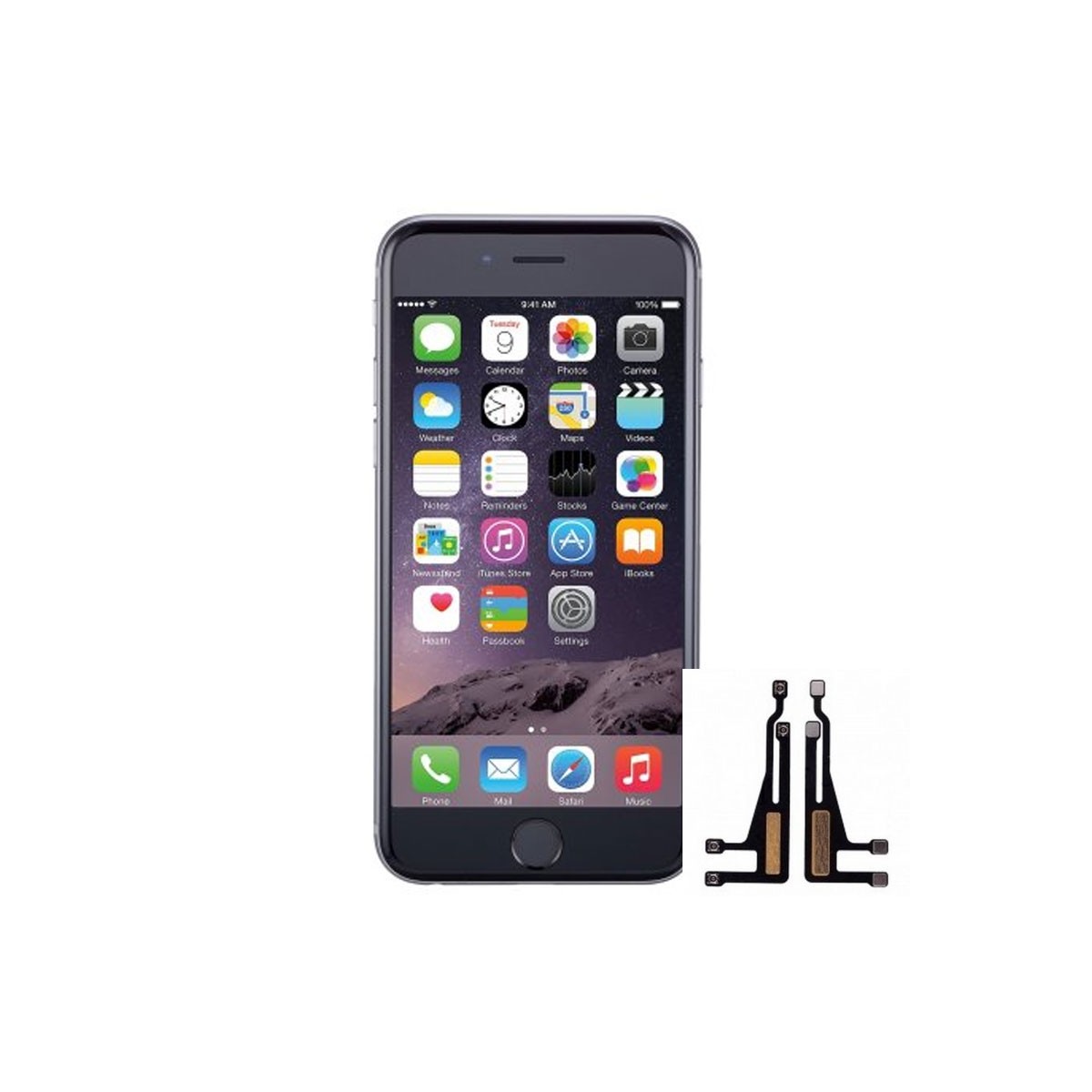 sustituion Antena WIFI iPhone 5