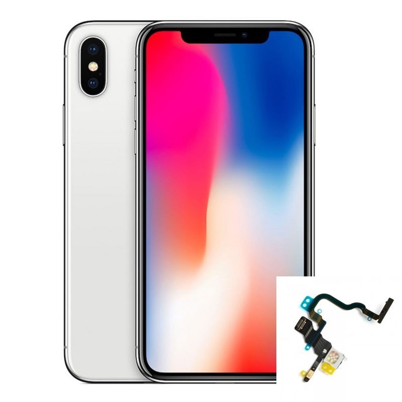 Reparaçao botão de liga, micro e flash iPhone X