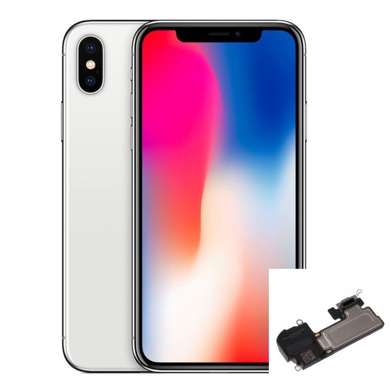 Reparaçao altavoz fone de ouvido iphone X