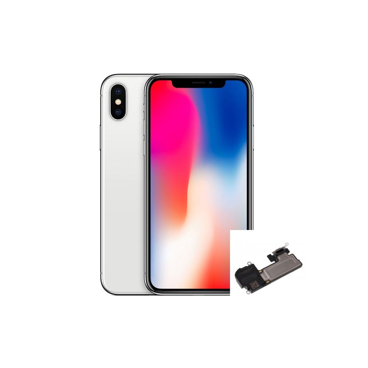 Reparaçao altavoz fone de ouvido iphone X
