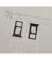 Porta SIM_SD Negro para BQ Aquarius U2, U2 Lite