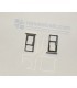 Porta SIM-SD Dorado para BQ Aquarius U2 , U2 Lite