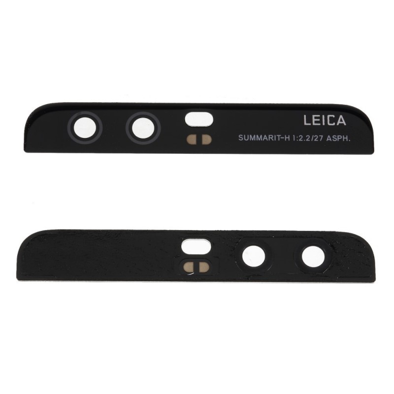 Embellecedor superior trasero + lente de camara para Huawei P9 Plus - Oro