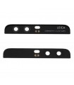 Embellecedor superior trasero + lente de camara para Huawei P10 Negro