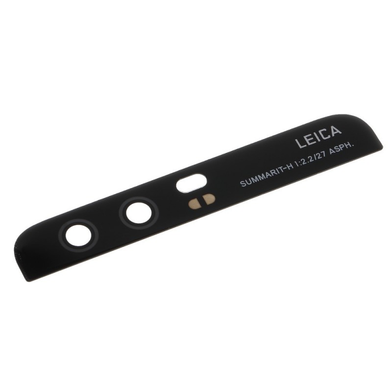 Embellecedor superior trasero + lente de camara para Huawei P9 Plus - Oro