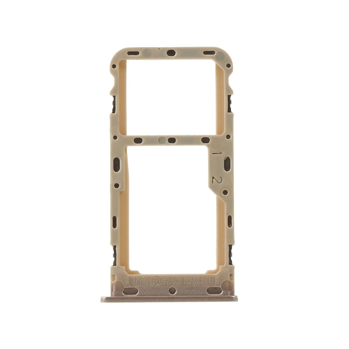 Bandeja DUAL SIM Micro SD Xiaomi Redmi 5 oro