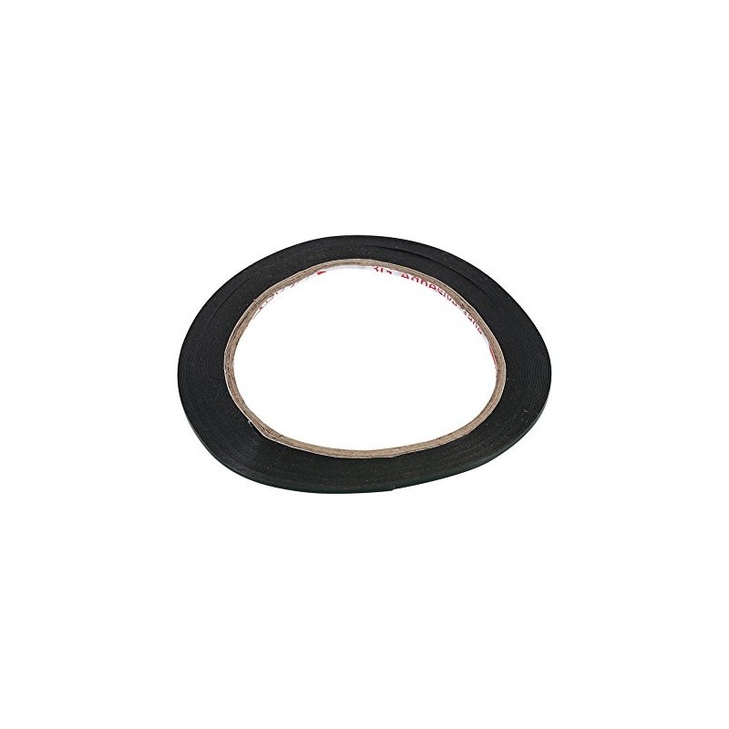 Cinta adhesiva doble cara, de espuma preta polietileno 4mm