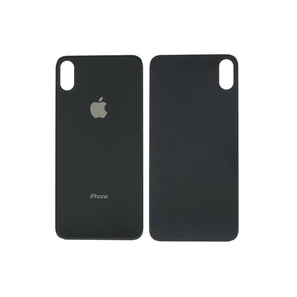 Tapa traseira iphone Xs Max cor preto
