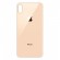 Tapa trasera iPhone Xs Max Oro rosa (facil instalacion)