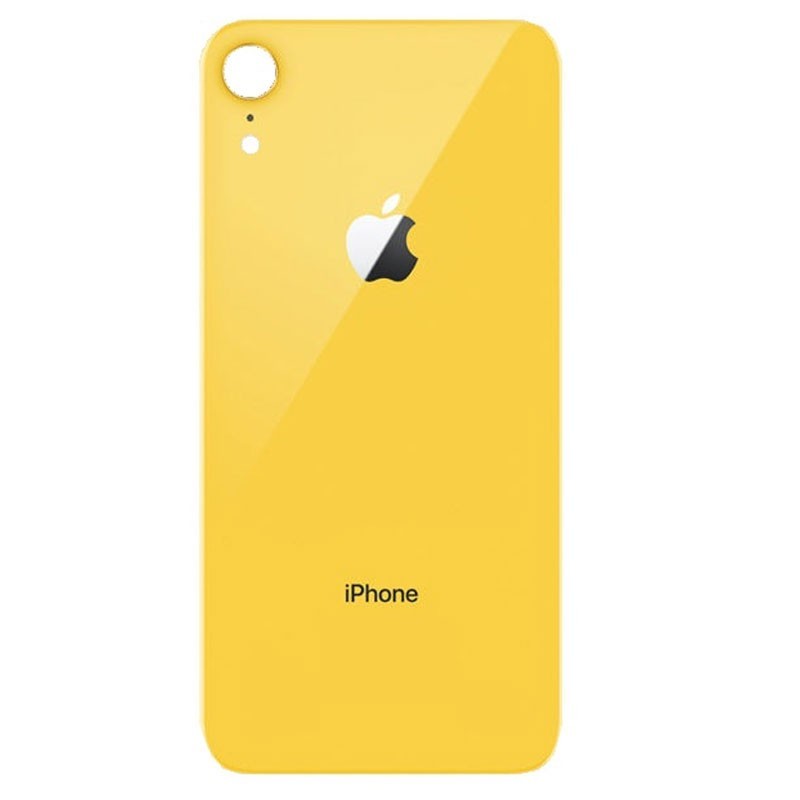 Tapa Trasera iPhone XR Amarilla