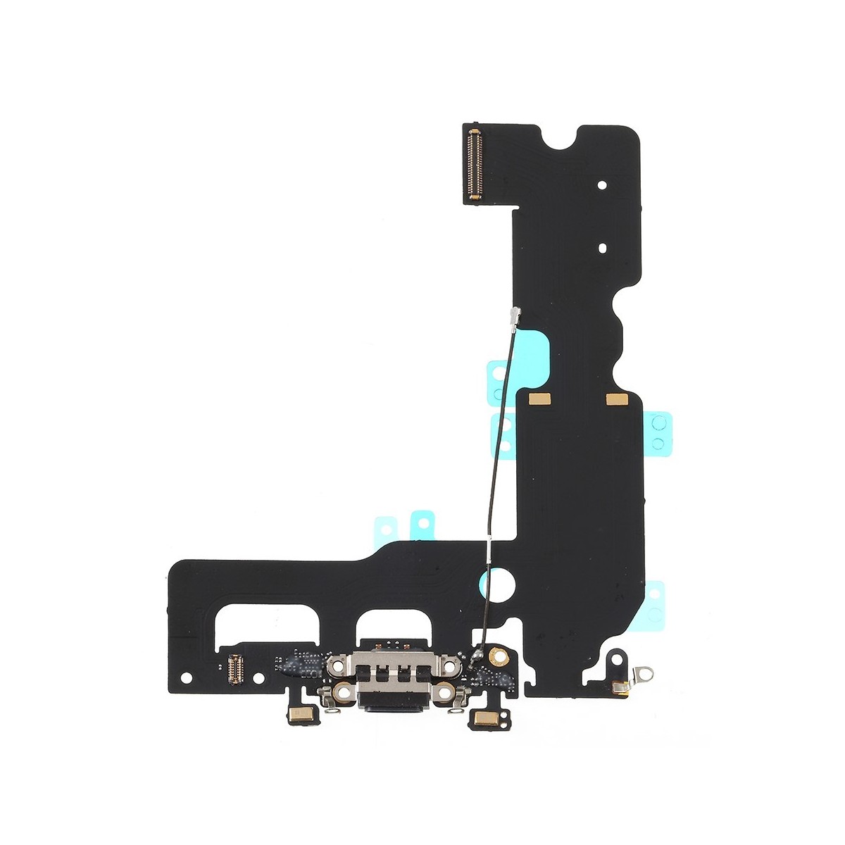 Pantalla completa color Negro para iPhone 7 plus