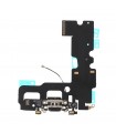 Flex con conector de Carga, Datos, Antena y Microfono para iPhone 7 - Negro