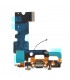 Flex con conector de Carga, Datos, Antena y Microfono para iPhone 7 - Negro