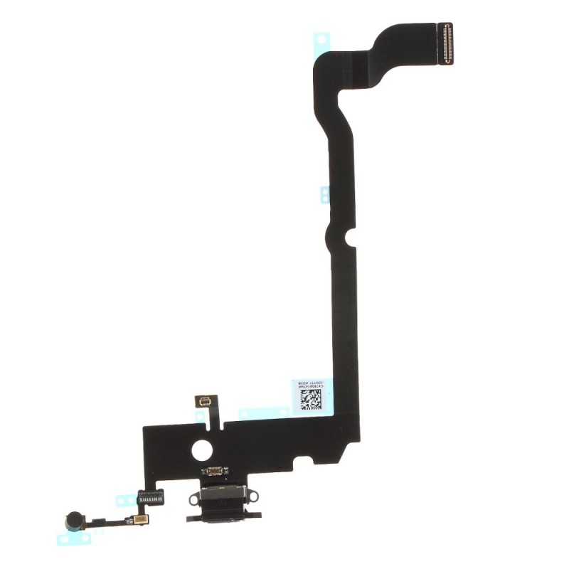 Flex conector de carga iPhone XS Max Negro