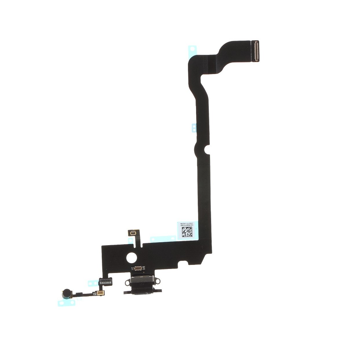 Flex conector de carga iPhone XS Max Negro