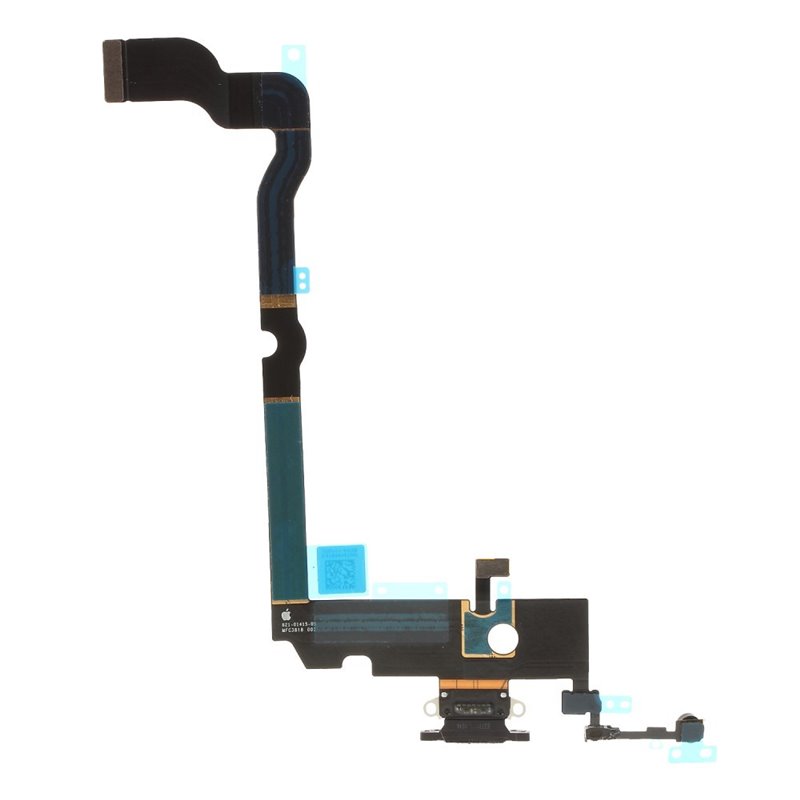Flex conector de carga iPhone XS Max Negro