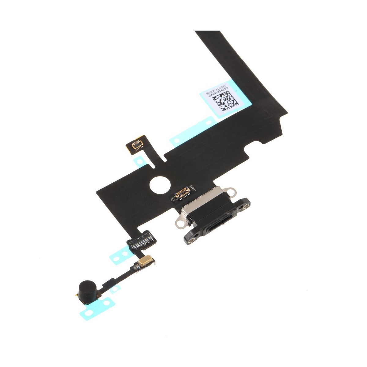 Flex conector de carga iPhone XS Max Negro